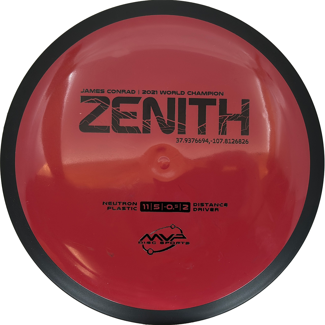 MVP Zenith MVP Zenith - Neutron / 168g - Brick Red (Black) - Skyline Disc Golf