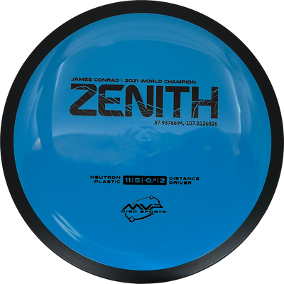 MVP Zenith MVP Zenith - Neutron / 174g - Sky Blue (Black) - Skyline Disc Golf