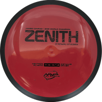 168g - Brick Red (Black) Neutron MVP Zenith - Skyline Disc Golf