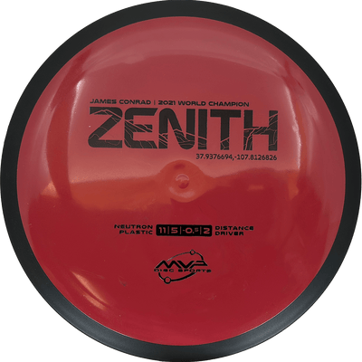 MVP Zenith MVP Zenith - Neutron / 168g - Brick Red (Black) - Skyline Disc Golf