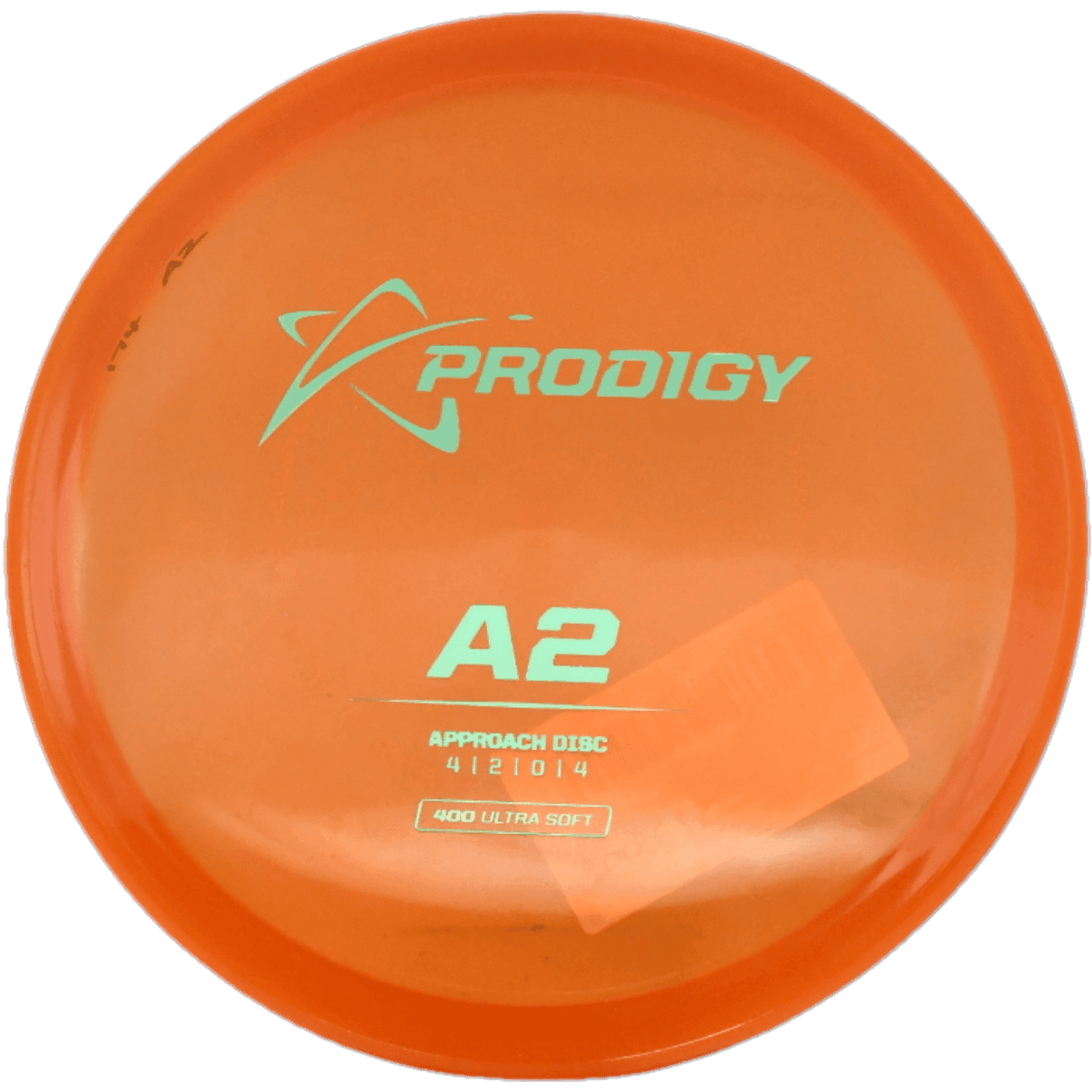 174g - Orange (Green Foil) 400 Ultra Soft Prodigy Disc A2 - Skyline Disc Golf