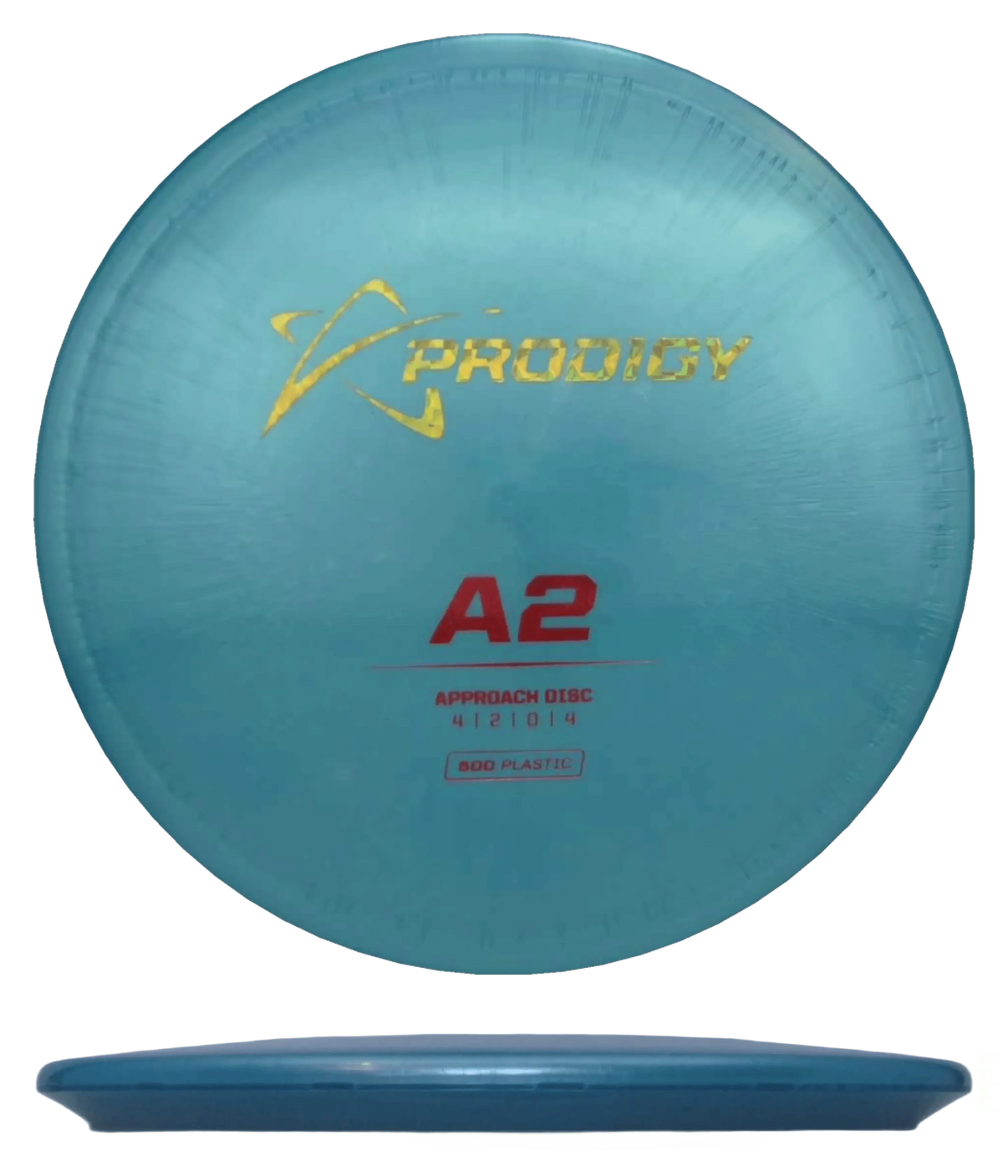 Prodigy Disc A2 - 500 / 172g - Sky Blue (Gold/Red) - Skyline Disc Golf