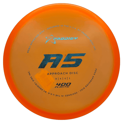 Prodigy Disc A5 Prodigy Disc A5 - 400 / 174g - Orange (Blue Stars) - Skyline Disc Golf