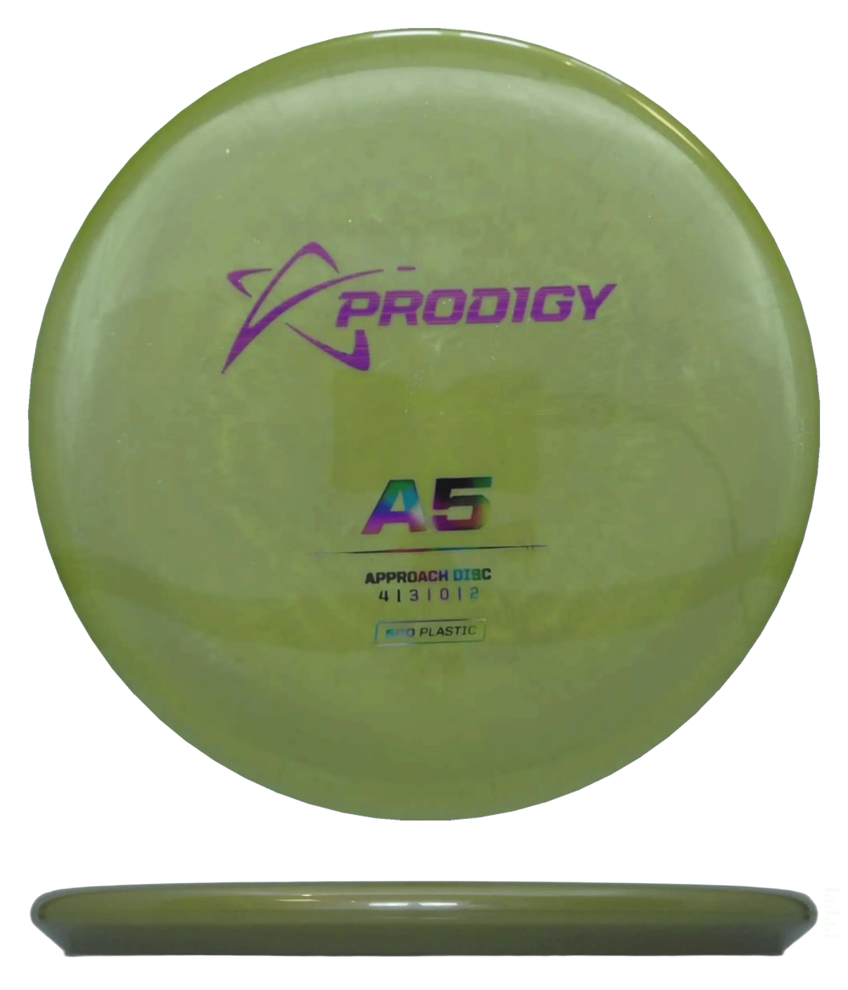 Prodigy Disc A5 - 500 / 177g - Pea Green (Magenta/Jellybean) - Skyline Disc Golf