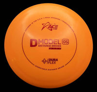173g - Orange (Red Glitter) DuraFlex Prodigy Disc ACE Line D Model OS - Skyline Disc Golf
