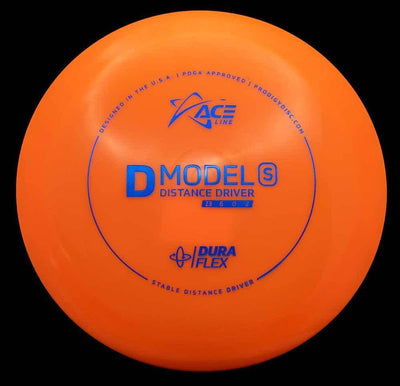 Prodigy Disc ACE Line D Model S Prodigy Disc ACE Line D Model S - DuraFlex / 173g - Orange (Blue) - Skyline Disc Golf