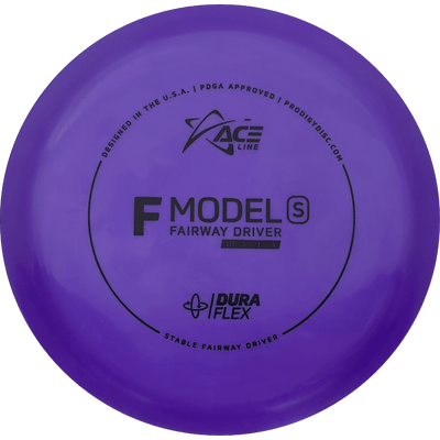 Prodigy Disc ACE Line F Model S Prodigy Disc ACE Line F Model S - DuraFlex / 174g - Purple (Black) - Skyline Disc Golf