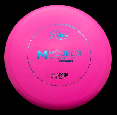 Prodigy Disc ACE Line M Model S Prodigy Disc ACE Line M Model S - BaseGrip / 178g - Pink (Blue) - Skyline Disc Golf