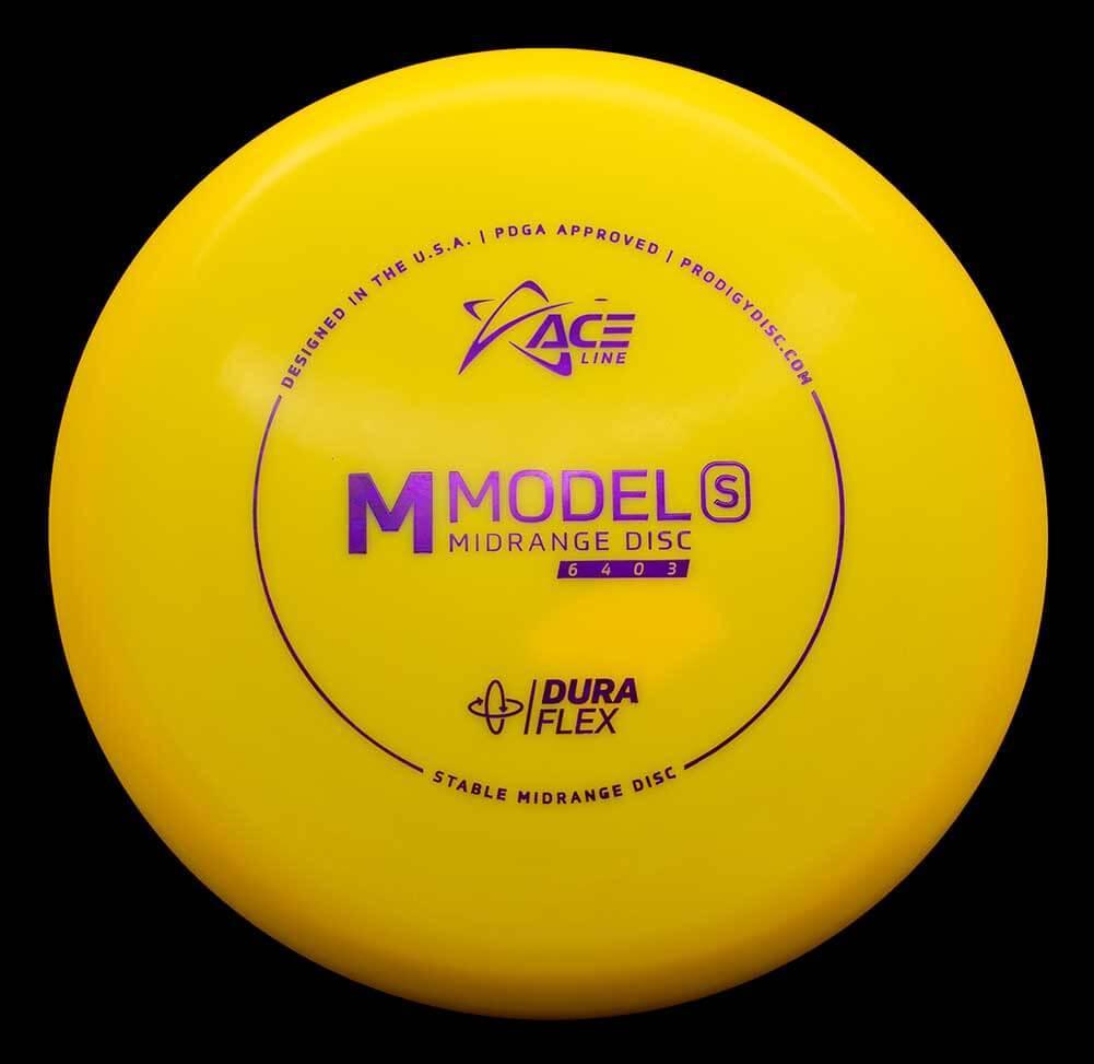 Prodigy Disc ACE Line M Model S Prodigy Disc ACE Line M Model S - DuraFlex / 178g - Yellow (Magenta Shatter) - Skyline Disc Golf