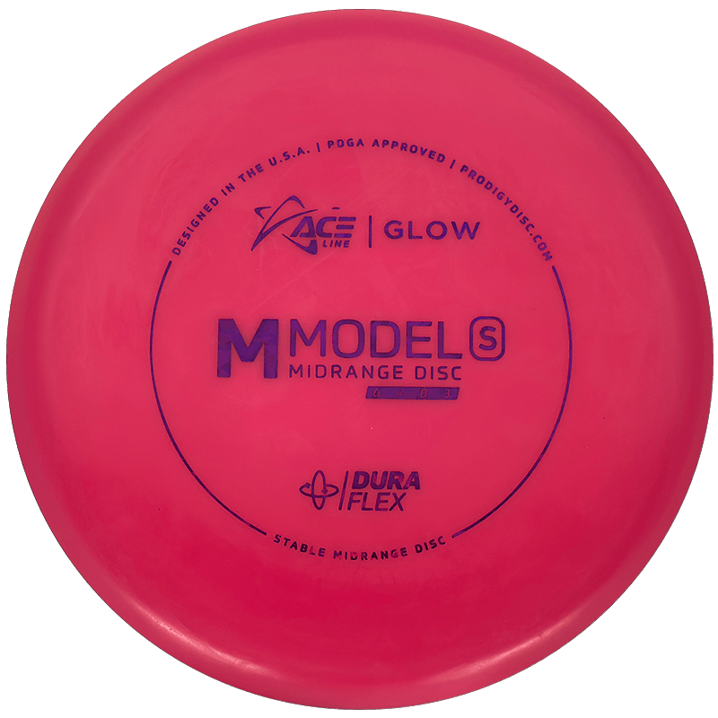 Prodigy Disc ACE Line M Model S Prodigy Disc ACE Line M Model S - DuraFlex Glow / 179g - Pink (Purple) - Skyline Disc Golf