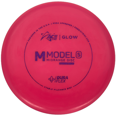 Prodigy Disc ACE Line M Model S Prodigy Disc ACE Line M Model S - DuraFlex Glow / 179g - Pink (Purple) - Skyline Disc Golf