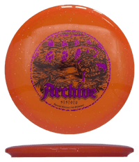180g - Orange (Black/Magenta Shatter) 750 Glimmer Prodigy Disc Archive - Skyline Disc Golf