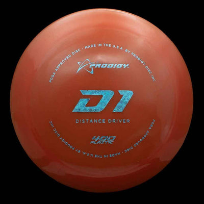 Prodigy Disc D1 Prodigy Disc D1 - 400 / 174g - Red (Blue Disco Ball) - Skyline Disc Golf