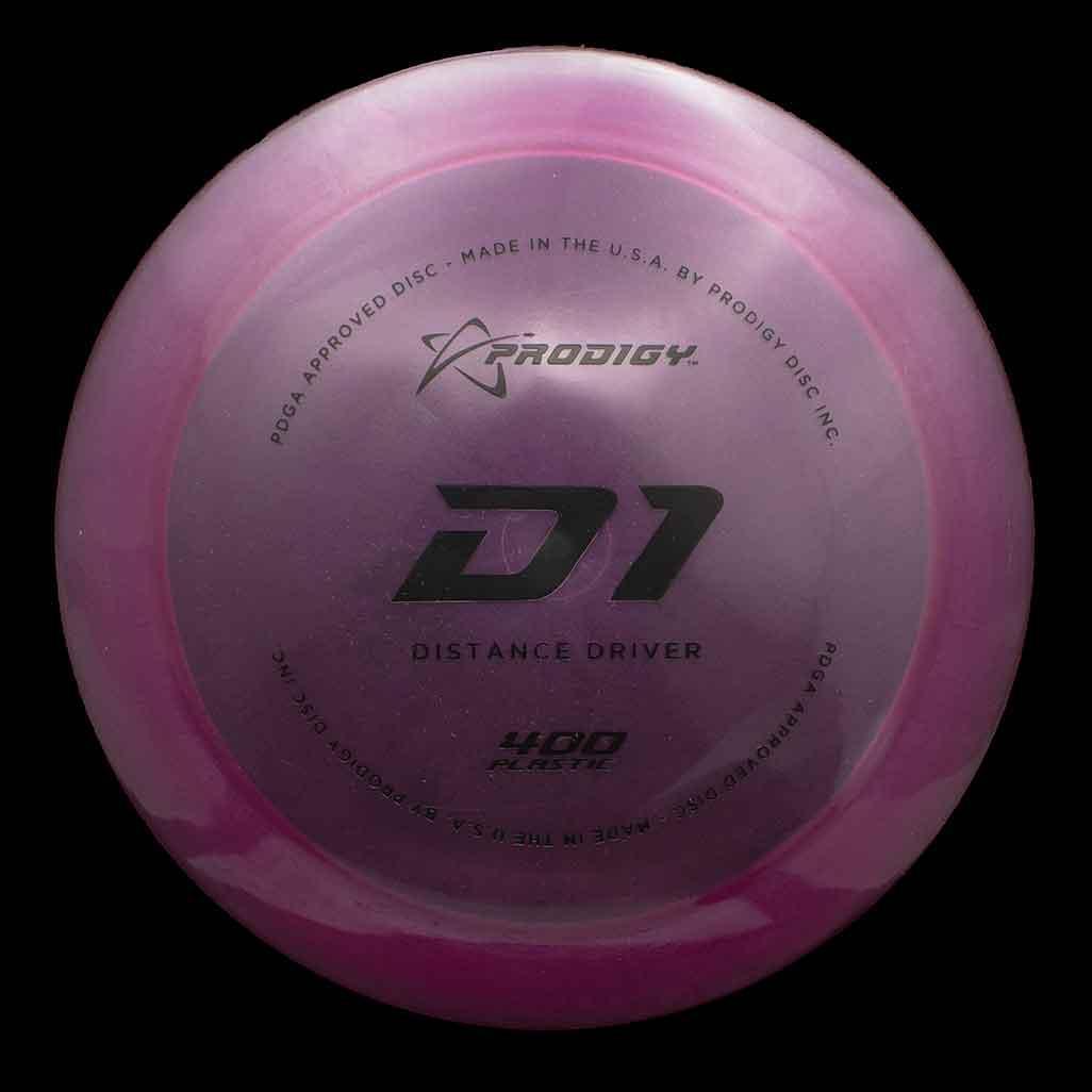 174g - Magenta (Black) 400 Prodigy Disc D1 - Skyline Disc Golf