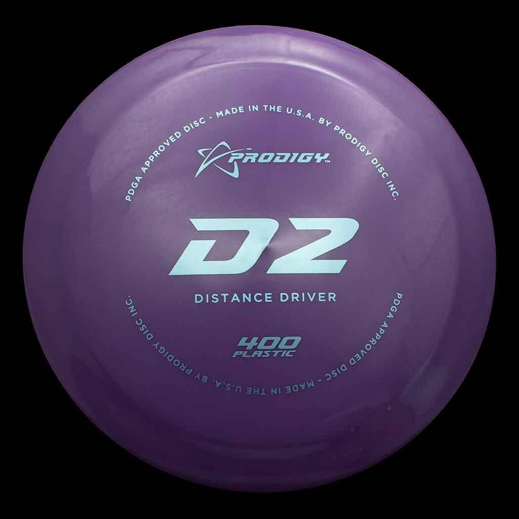 Prodigy Disc D2 Prodigy Disc D2 - 400 / 173g - Purple (Teal Foil) - Skyline Disc Golf