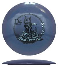 174g - Lavender (Black/Silver) ReBlend Prodigy Disc D4 - Skyline Disc Golf