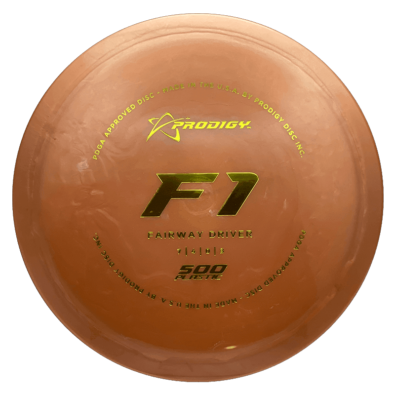 Prodigy Disc F1 Prodigy Disc F1 - 500 / 172g - Orange (Yellow Foil) - Skyline Disc Golf