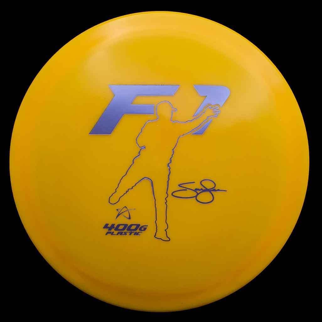 Prodigy Disc F1 - Sam Lee Signature Series Prodigy Disc F1 - Sam Lee Signature Series - 400G / 175g - Yellow (Lavender) - Skyline Disc Golf