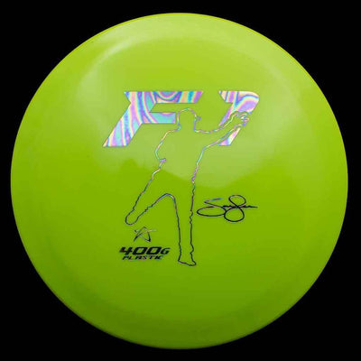 Prodigy Disc F1 - Sam Lee Signature Series Prodigy Disc F1 - Sam Lee Signature Series - 400G / 176g - Lime Green (Oil Slick) - Skyline Disc Golf