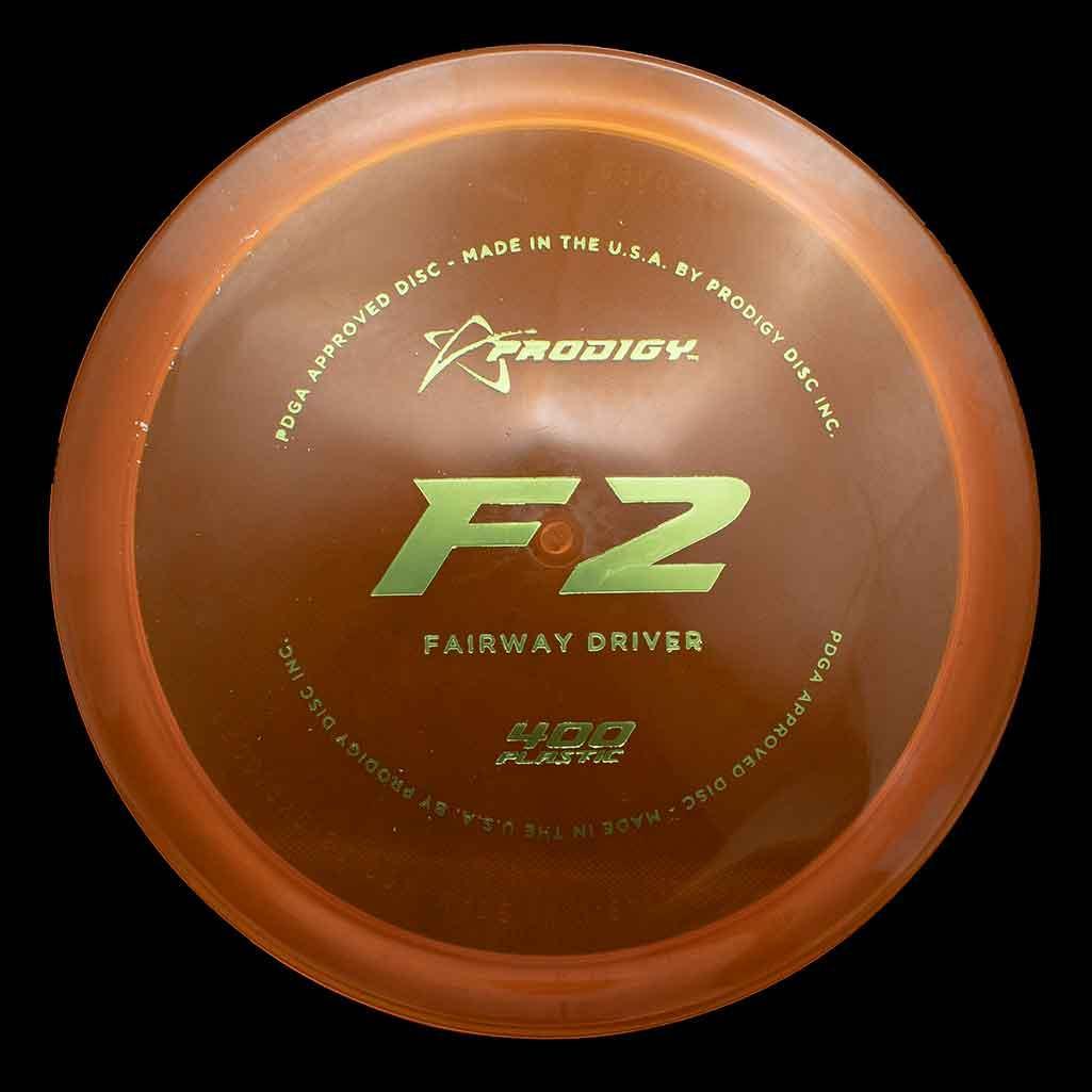 Prodigy Disc F2 Prodigy Disc F2 - 400 / 174g - Orange (Green Foil) - Skyline Disc Golf