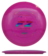 Prodigy Disc F2 - 400 / 168g - Magenta Pink (Rainbow Foil) *022* - Skyline Disc Golf