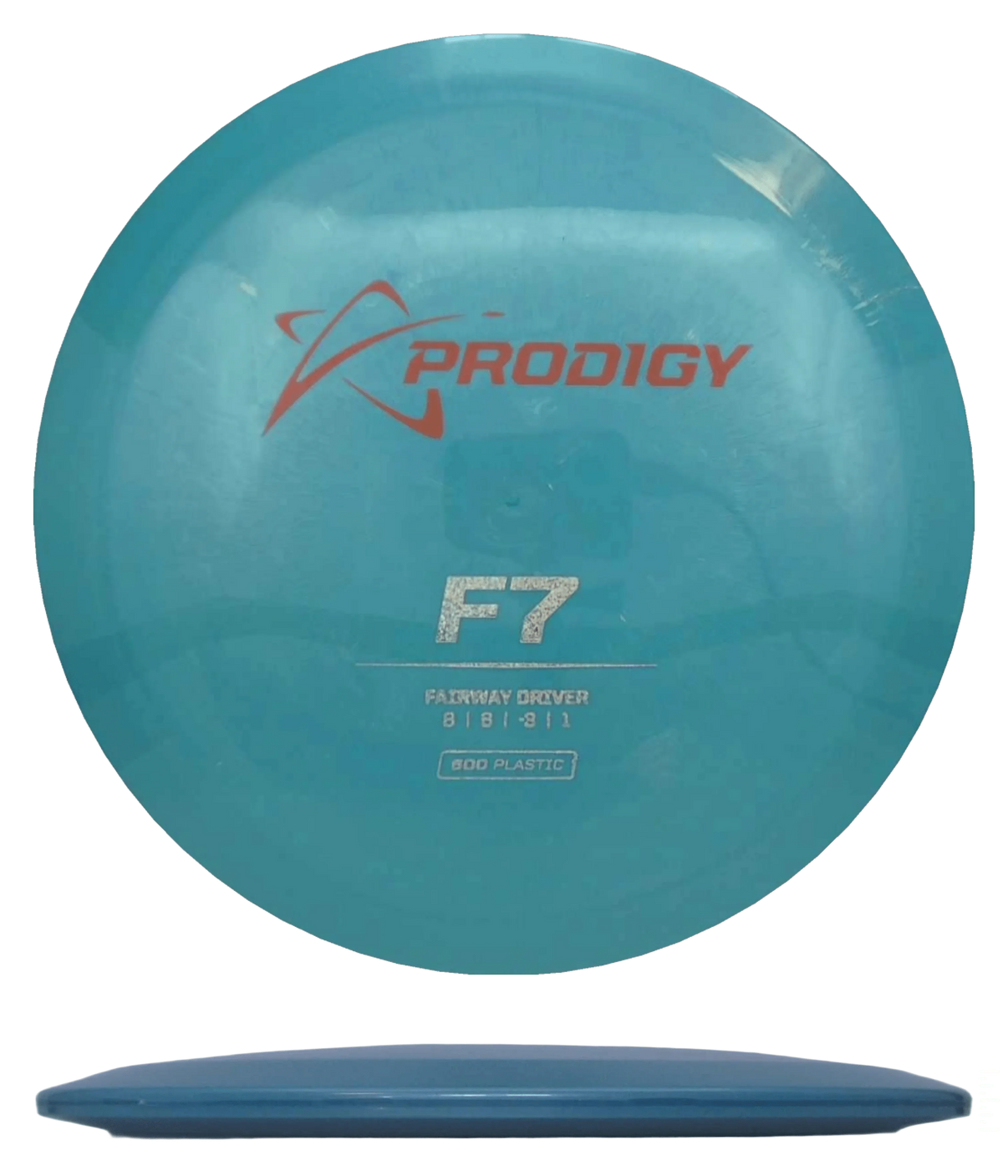 Prodigy Disc F7 - Reblend / 175g - Sky Blue (Orange/Glitter) - Skyline Disc Golf