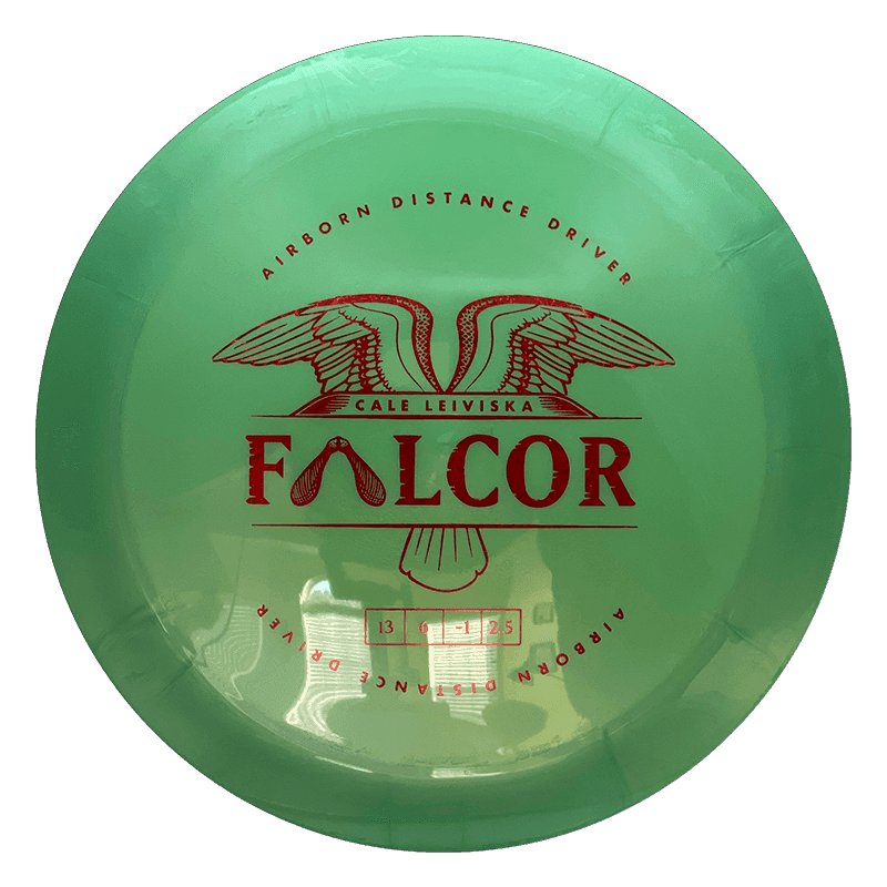 Prodigy Disc Falcor - 500 / 173g - Green (Red Rays) *1010*