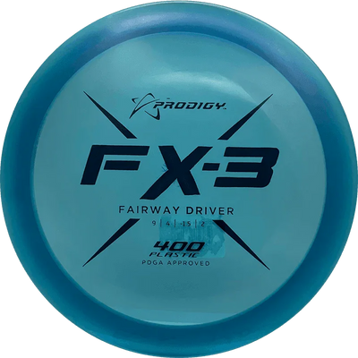 Prodigy Disc FX-3 - 400 / 174g - Blue (Black) - Skyline Disc Golf