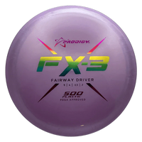 Prodigy Disc FX-3 - 500 / 176g - Lavender (Rainbow Foil) - Skyline Disc Golf
