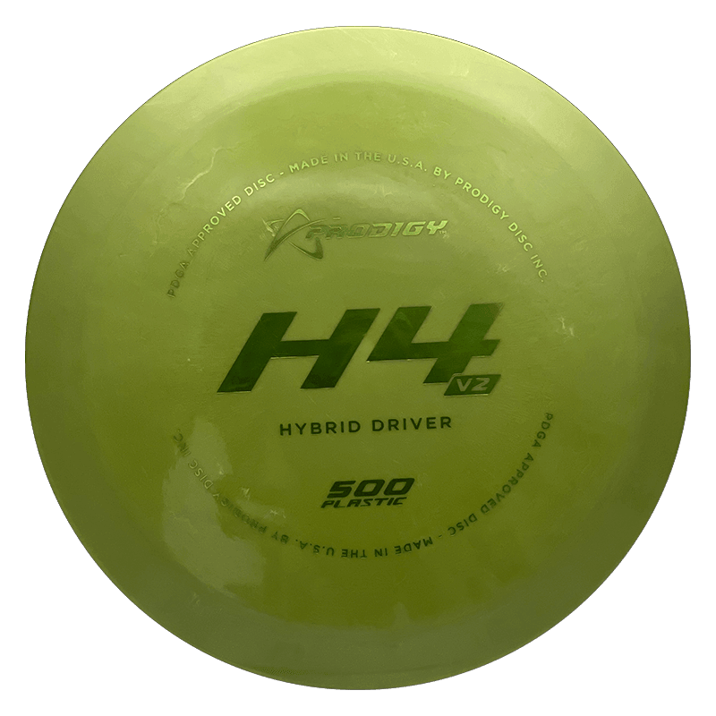 Prodigy Disc H4 V2 Prodigy Disc H4 V2 - 500 / 175g - Pale Green (Green) - Skyline Disc Golf