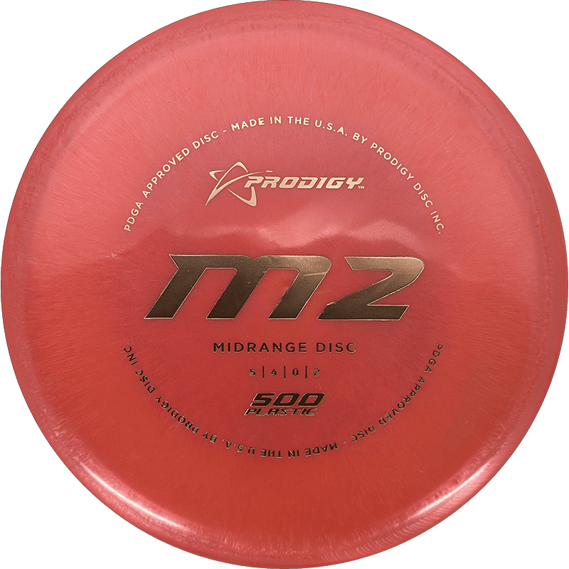 Prodigy Disc M2 Prodigy Disc M2 - 500 / 180g - Tomato Red (Rose Gold) - Skyline Disc Golf