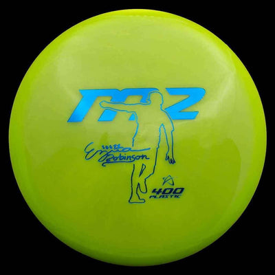 Prodigy Disc M2 - Ezra Robinson Signature Series Prodigy Disc M2 - Ezra Robinson Signature Series - 400 / 179g - Lime Green (Blue) - Skyline Disc Golf