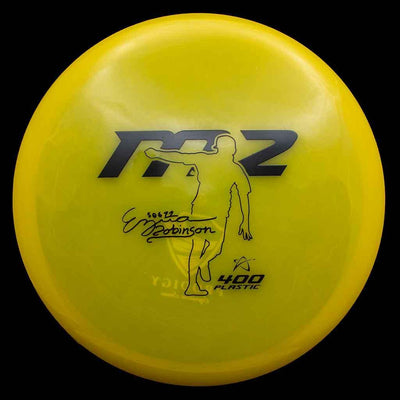 Prodigy Disc M2 - Ezra Robinson Signature Series Prodigy Disc M2 - Ezra Robinson Signature Series - 400 / 179g - Yellow (Black) - Skyline Disc Golf