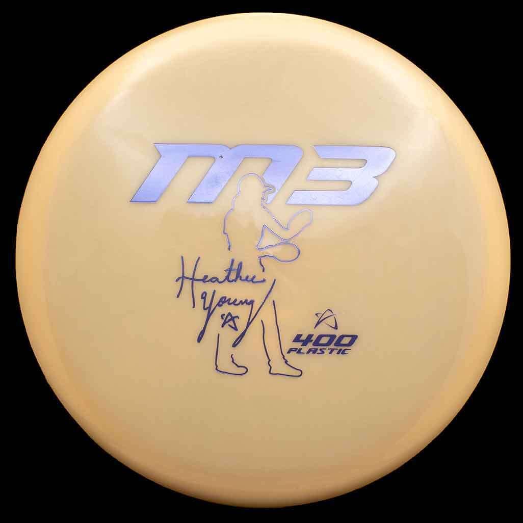 Prodigy Disc M3 - Heather Young Signature Series Prodigy Disc M3 - Heather Young Signature Series - 400 / 180g - Tan (Lavender) - Skyline Disc Golf