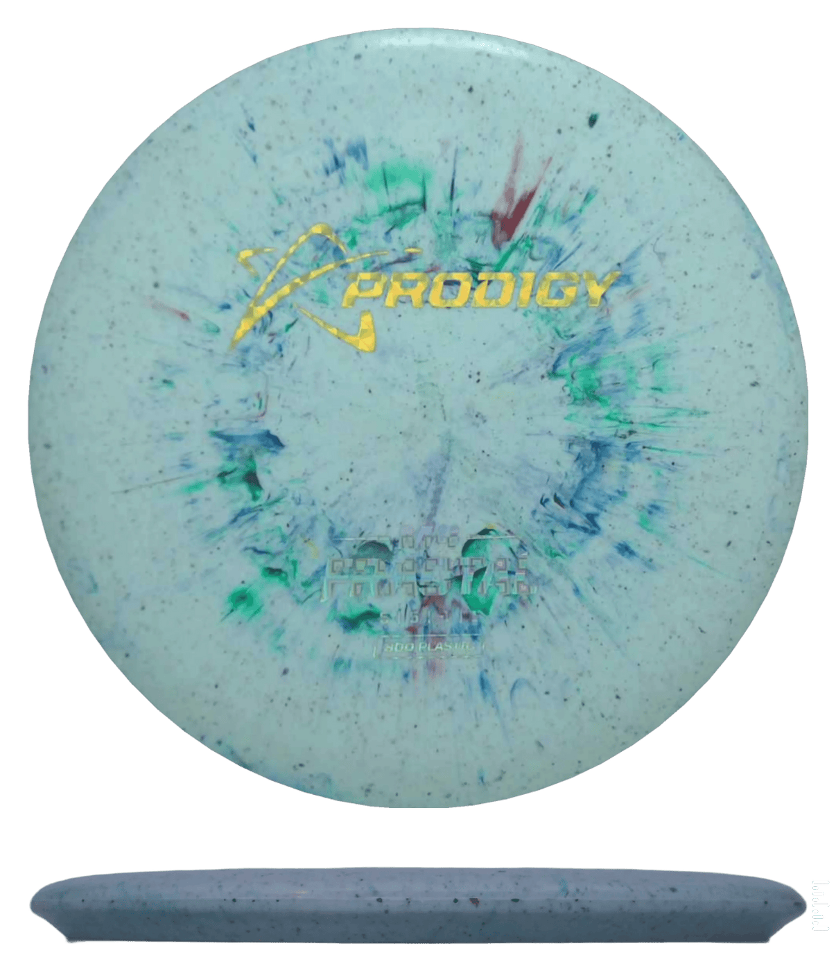 Prodigy Disc M4 - 300 Fractal / 180g - Blue (Gold/Chrome) - Skyline Disc Golf