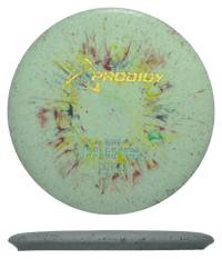 177g - Multicolor (Gold/Chrome) 300 Fractal Prodigy Disc M4 - Skyline Disc Golf
