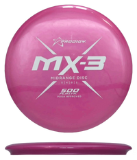 Prodigy Disc MX-3 - 500 / 171g - Rose Pink (White) - Skyline Disc Golf