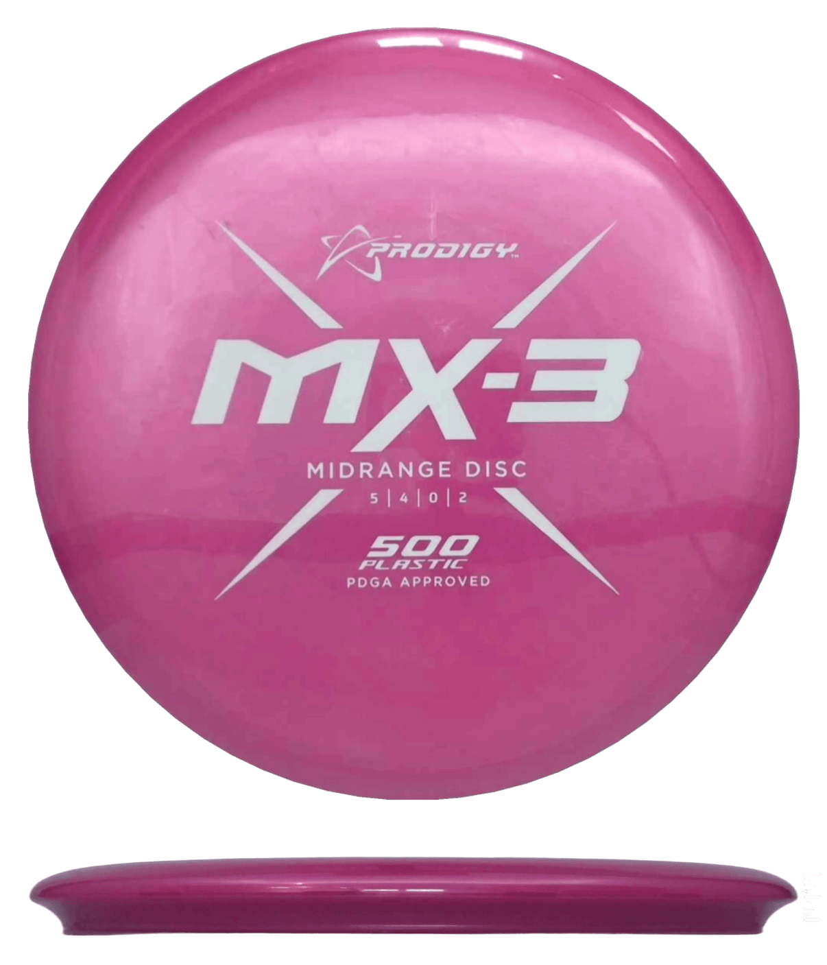 171g - Rose Pink (White) 500 Prodigy Disc MX - 3 - Skyline Disc Golf