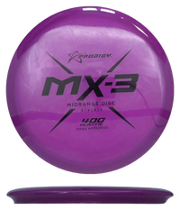 Prodigy Disc MX-3 - 400 / 177g - Purple (Black) - Skyline Disc Golf