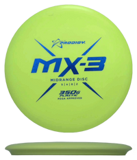 Prodigy Disc MX-3 - 350G / 178g - Yellow (Blue Stars) - Skyline Disc Golf