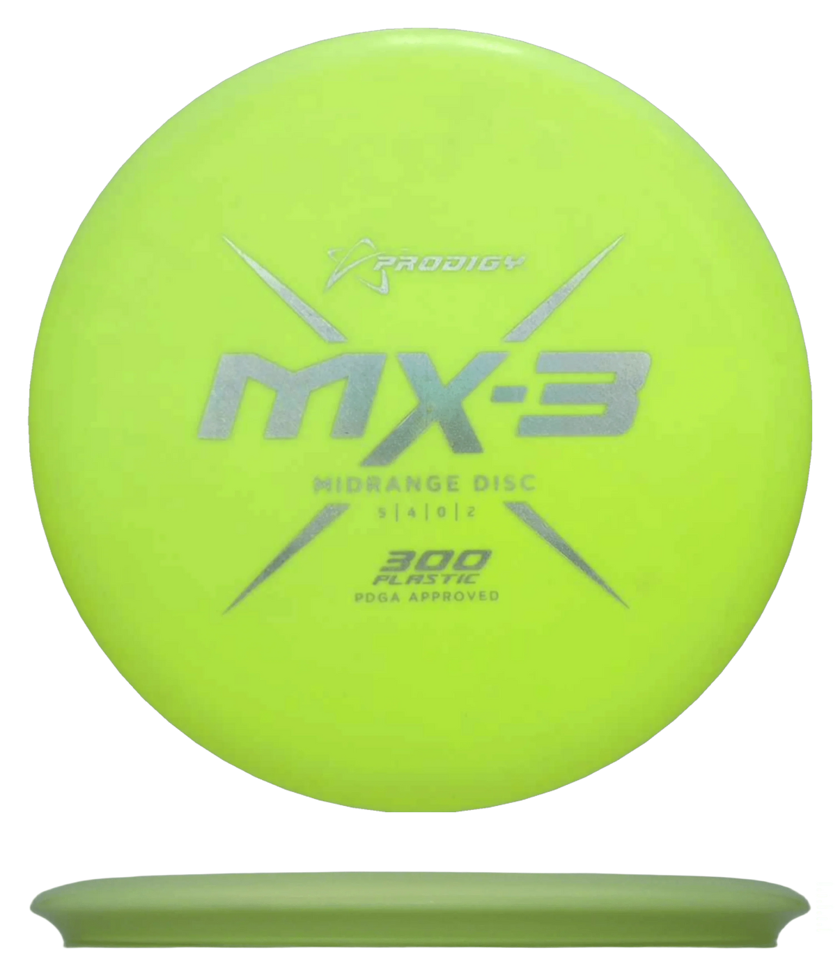 Prodigy Disc MX-3 - 300 / 177g - Yellow (Chrome Glitter) - Skyline Disc Golf