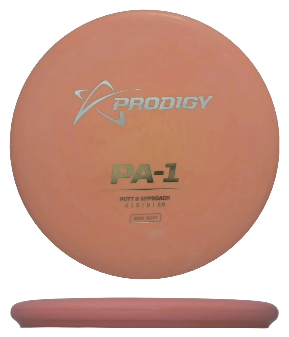 Prodigy Disc PA-1 - 300 Soft / 174g - Orange Shebert (Silver/Gold) - Skyline Disc Golf
