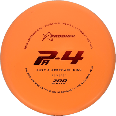 Prodigy Disc PA-4 Prodigy Disc PA-4 - 200 / 173g - Pumpkin Orange (Red) - Skyline Disc Golf