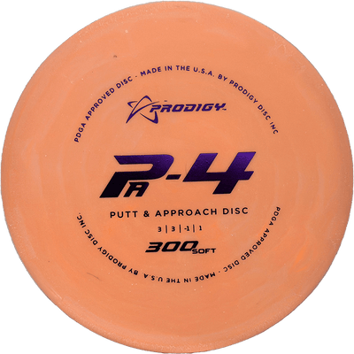 Prodigy Disc PA-4 Prodigy Disc PA-4 - 300 Soft / 174g - Orange Melon (Royal Puple/Blue) - Skyline Disc Golf