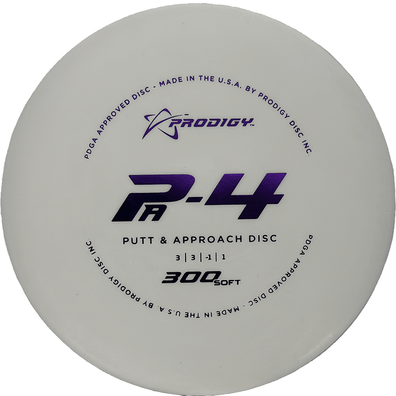 Prodigy Disc PA-4 Prodigy Disc PA-4 - 300 Soft / 174g - White (Royal Blue) - Skyline Disc Golf