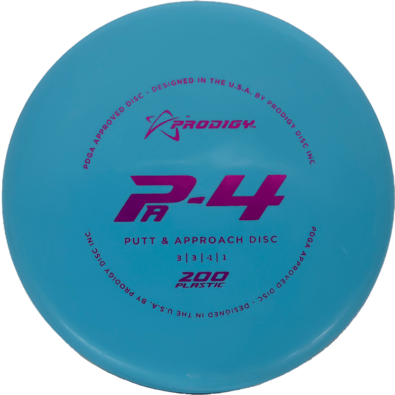 163g - Light Blue (Magenta) 200 Prodigy Disc PA - 4 - Skyline Disc Golf