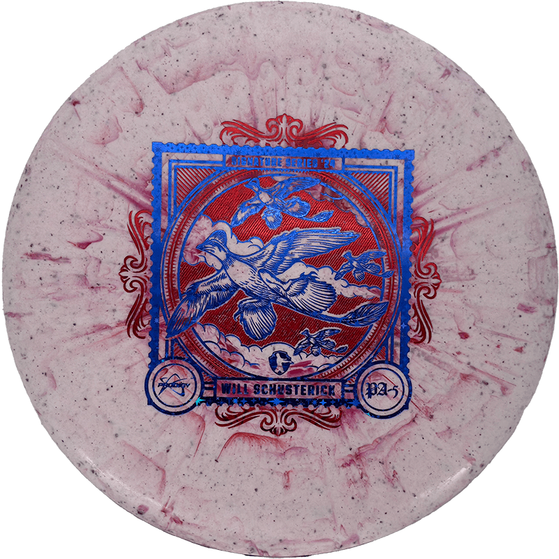 Prodigy Disc PA-5 Prodigy Disc PA-5 - 300 Fractal - Will Schusterick Signature Series / 177g - Pink-ish Jawbreaker (Blue/Red) - Skyline Disc Golf