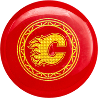 174g - Red (Calgary Flames) 500 Spectrum - NHL Heritage Classic Prodigy Disc PA - 5 - Skyline Disc Golf