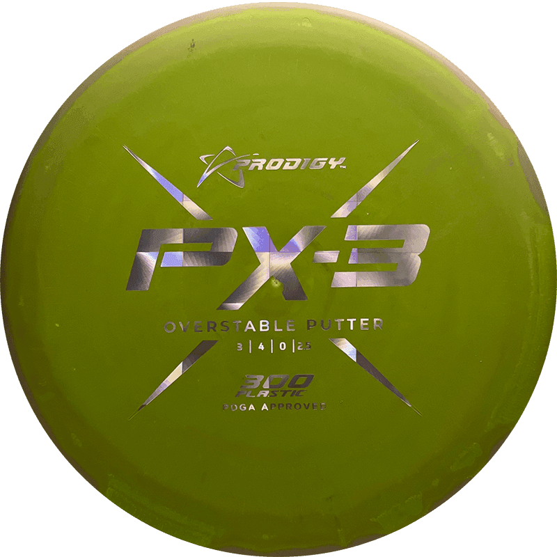 Prodigy Disc PX3 - 300 / 173g - Pea Green (Chrome)