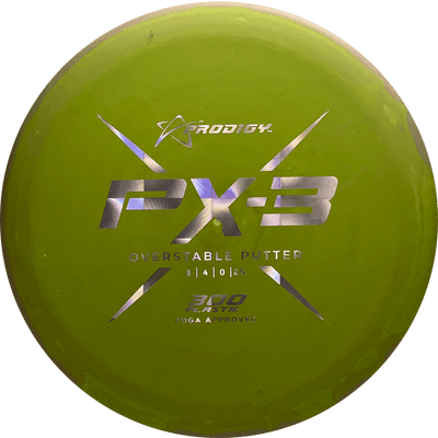 Prodigy Disc PX3 Prodigy Disc PX3 - 300 / 173g - Pea Green (Chrome) - Skyline Disc Golf